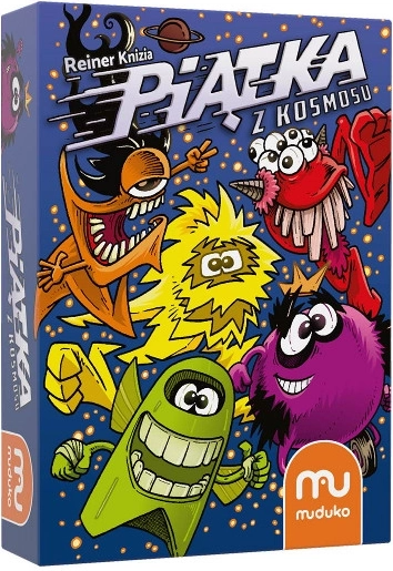 Vijf uit de ruimte – familiespel met kaarten