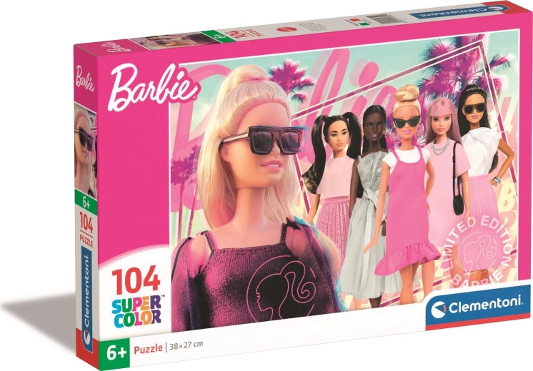 Puzzel Barbie 104 stukjes CLEMENTONI