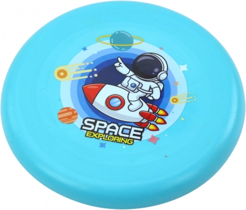 Vliegende Schijf Frisbee Kosmonaut Blauw 20 cm