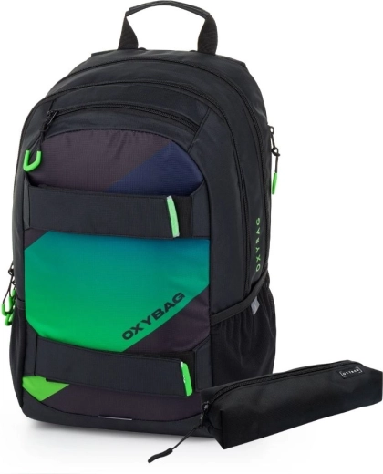 Studentenrugzak met etui OXYBAG Sport Ombre
