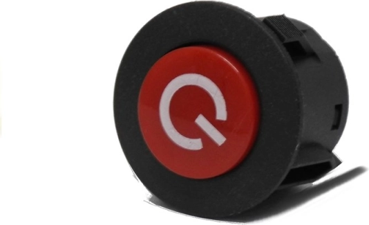 Aan/uit schakelaar voor accuvoertuig 28 mm