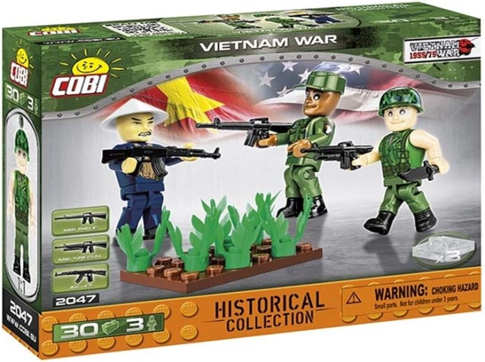 Cobi Historical Collection Vietnamoorlog set van 3 figuren
