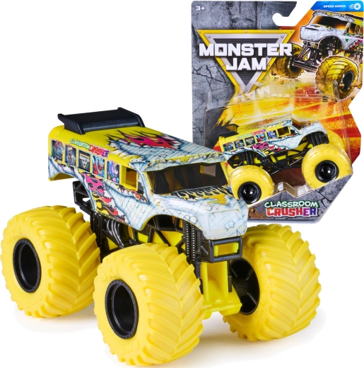 Monster Jam monstertruck Classroom Crusher 1:64 (serie 46) - 1 stuk