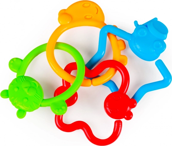 Rammelaar met dierenvormen voor baby’s