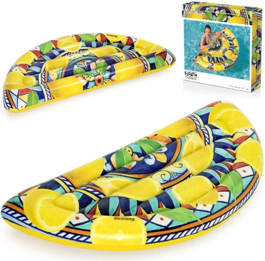 Bestway opblaasbaar luchtbed Siciliaanse citroenen 171 × 89 cm