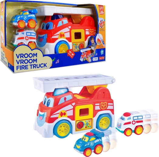 Brandweerwagen met licht en geluid HAP-P-KID