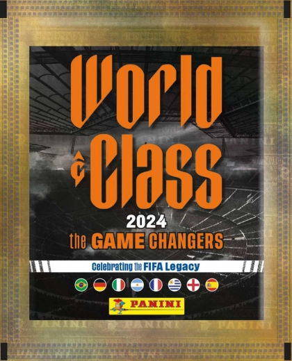Panini World Class 2024 verzamelvoetbalstickers - 1 zakje (5 stuks)