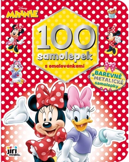 Minnie kleurboek met 100 stickers