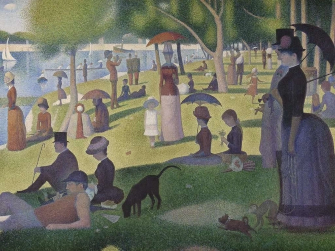 RAVENSBURGER puzzel Zondagmiddag op het eiland La Grande Jatte, 1500 stukjes