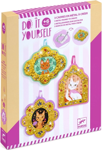 DJECO creatieve DIY-set kattenportretten