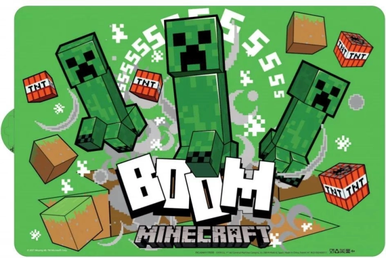 Tafelonderlegger Minecraft