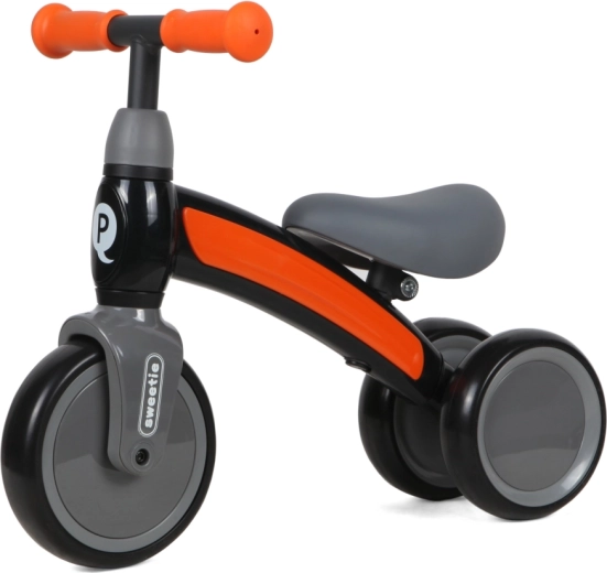 Qplay driewielige loopfiets Sweetie oranje