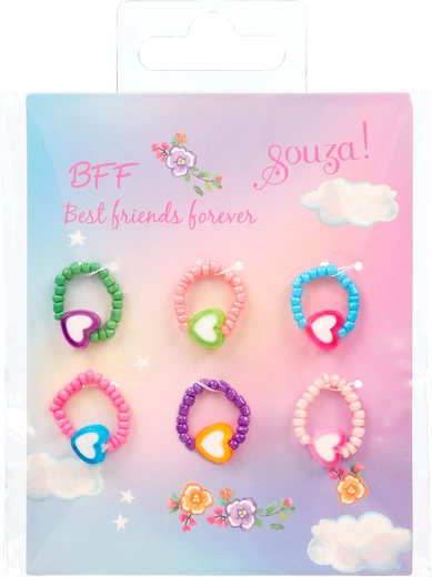 Souza! cadeau-set Patrizia-ringen - 6 stuks