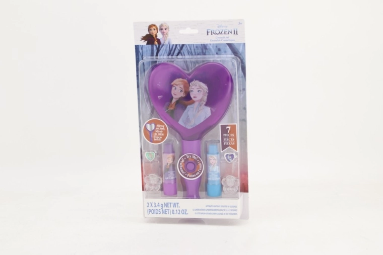 cosmeticaset met verlicht spiegeltje ijzig koninkrijk