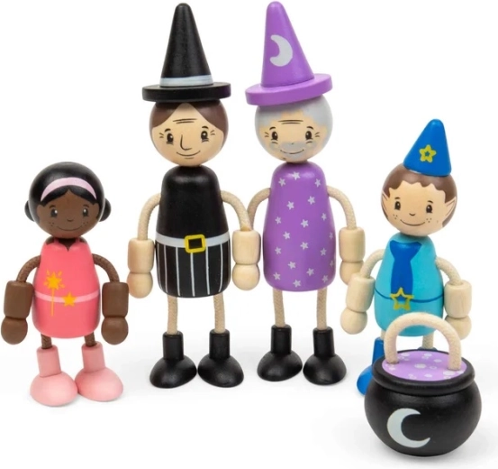 Bigjigs Toys poppenset voor poppenhuis sprookjesfiguren