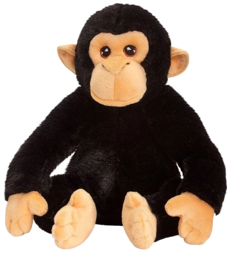 Keeleco pluchen chimpansee 25 cm