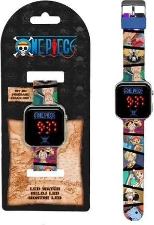 One Piece digitale LED-horloge
