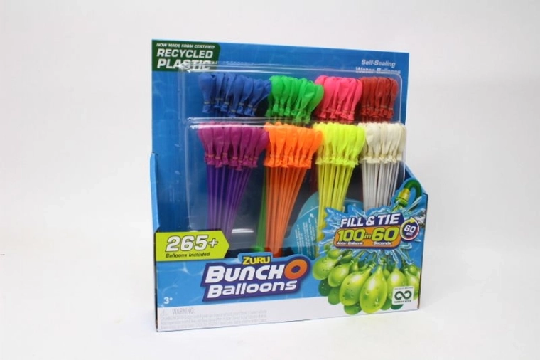ZURU Bunch O Balloons snelvullende waterballonnen – set van 8 stuks (265 ballonnen)