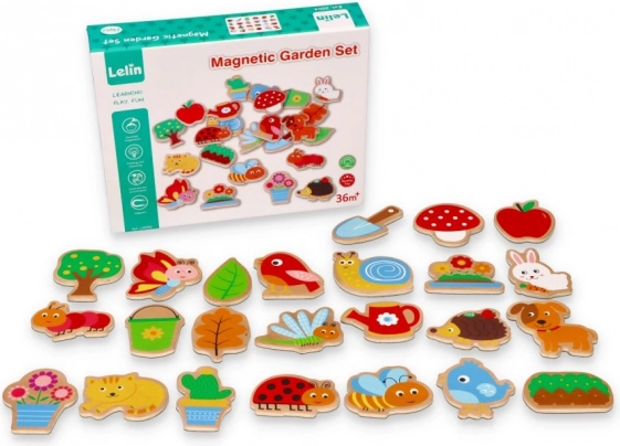 Magnetky Tuin - Set van 24 Stuks