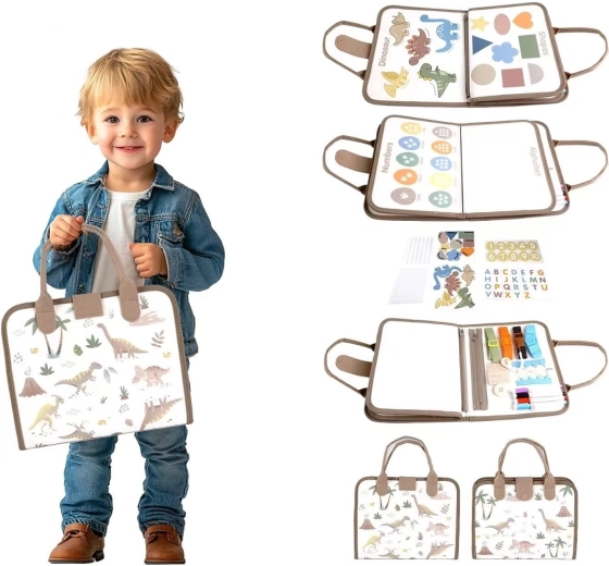 2Kids Toys sensorisch busyboek Dinosaurussen