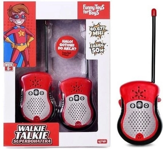 Walkie talkie superhelden