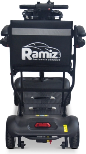 Elektrische vierwielscooter voor senioren EasyGo – zwart