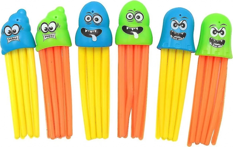 Duik-inktvisjes voor in het water – set van 6 stuks