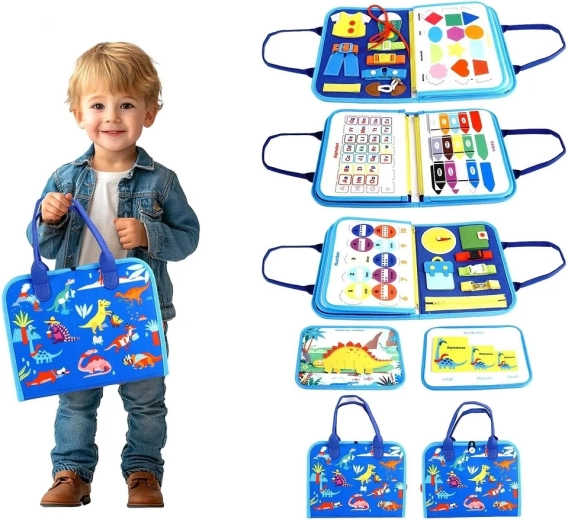 2Kids Toys sensorisch busyboek Dinosaurussen