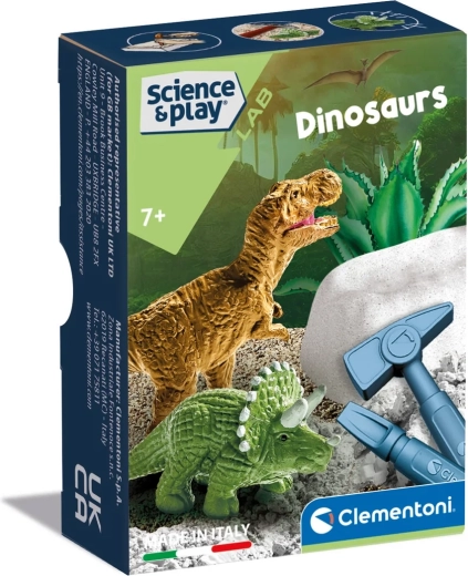 Clementoni Science & Play mini-set dinosaurussen
