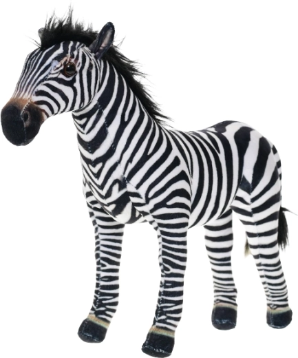 Pluchen zebra 28 cm voor baby’s