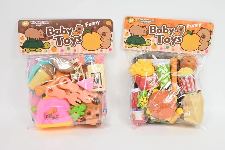 Set kleine speeltjes Capybara