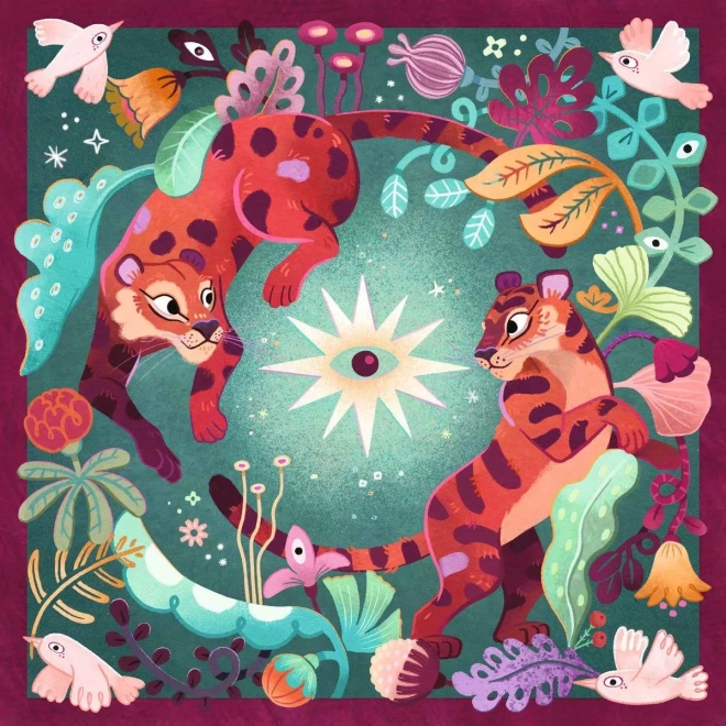 Ravensburger vierkant puzzel Art & Soul: Dierens dromen 756 stukjes