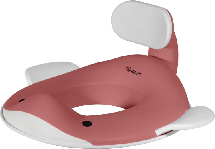 Kindsgut wc-brilverkleiner walvis oudroze
