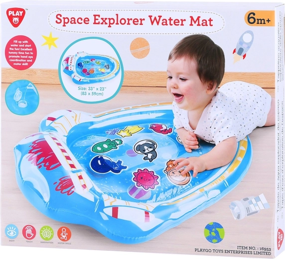 Playgo antislip badmat met ruimtethema - 1 stuk