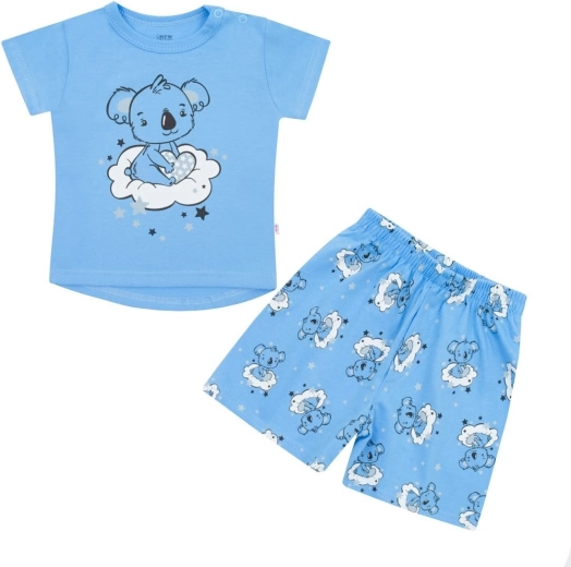 Zomerpyjama van katoen voor baby New Baby Dream, blauw