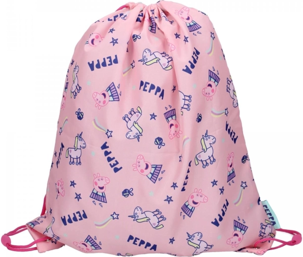 Kinder gymtas/rugzakzak Peppa Pig