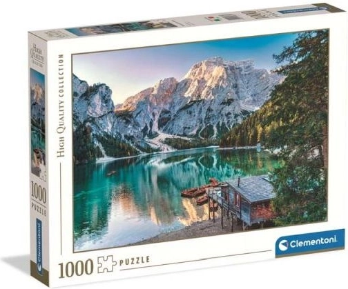 Puzzle Clementoni High Quality – Smaragdgroen Meer van Braies 1000 stukjes