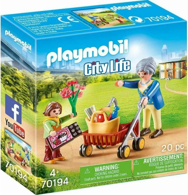 Oma met rollator Playmobil