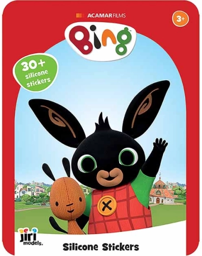Spel met siliconen stickers Bing