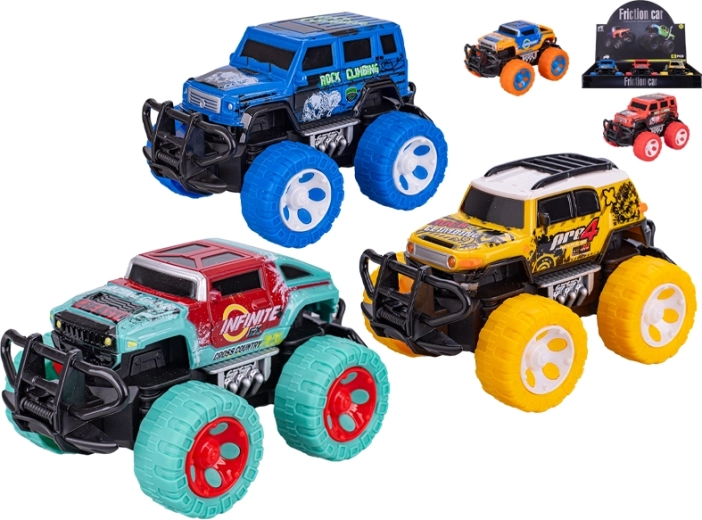 Terreinwagen met vliegwielaandrijving 14 cm