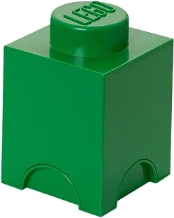 LEGO opbergbox 1 – donkergroen