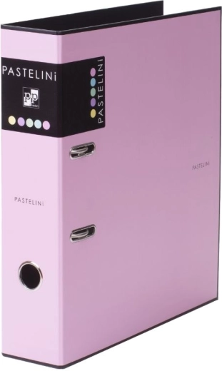 Ordner A4 met hefboommechanisme 7 cm PASTELINI roze