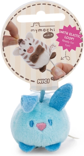 NICI MyMochi mini hanger konijntje Pibu 5 cm liggend