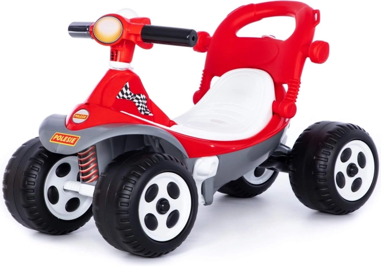 Loopfiets voor kinderen in de vorm van een quad