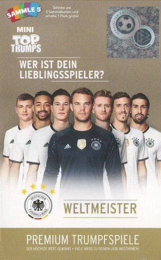 Winning Moves Top Trumps mini DFB Weltmeister - 1 stuk
