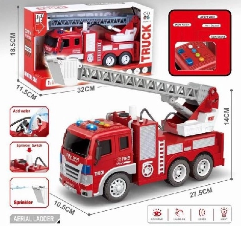 Brandweerauto met aandrijving 1:16