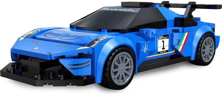 CaDA Maserati GT2 bouwset op schaal 1:24, blauw
