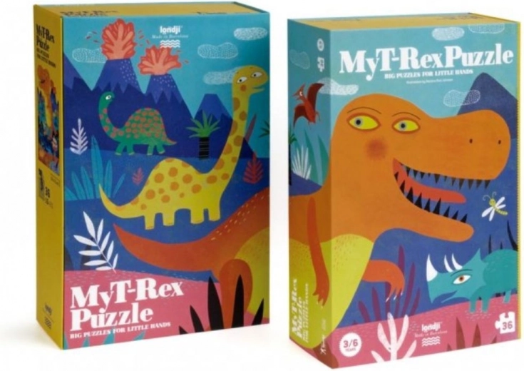 Puzzel Mijn vriend dinosaurus 36 stukjes