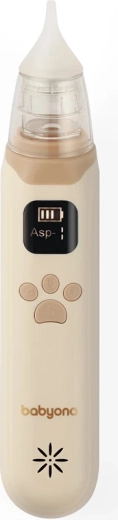 Elektronische neusslijmzuiger BABYONO met USB‑C-oplading