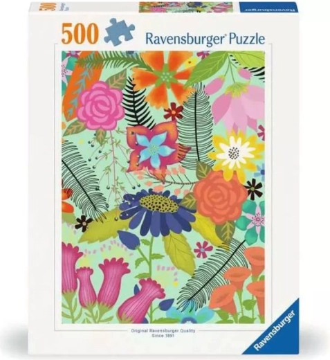 Ravensburger puzzel Bloemenjungle 500 stukjes
